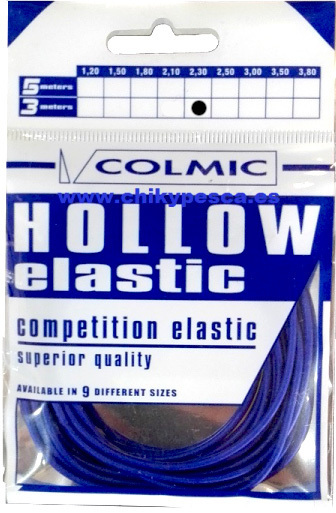 HOLLOW ELASTIC COLMIC 3 mts.