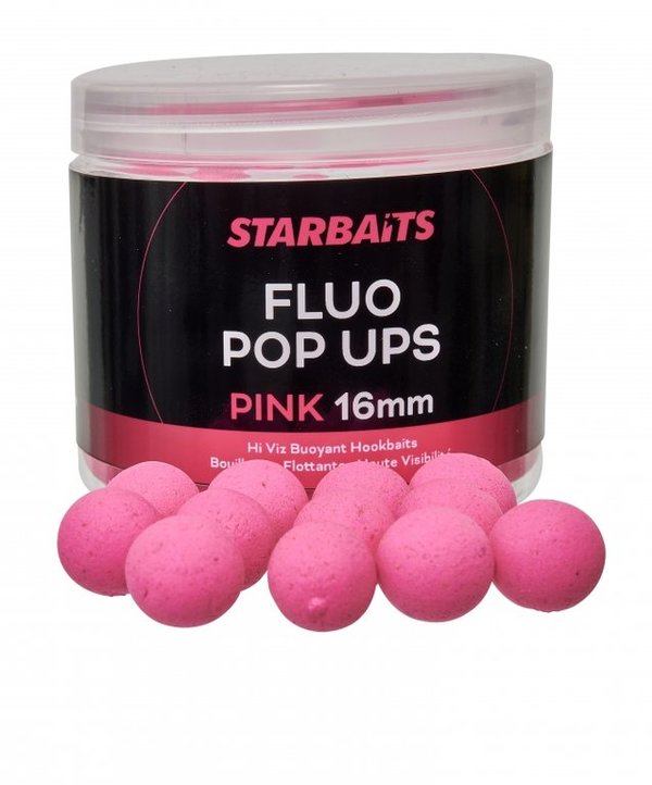 FLUO POP UPS PINK 16 mm. 70 g. STARBAITS